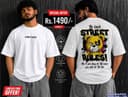 Street Rules Teddy Bear Oversized T-Shirt gallery view